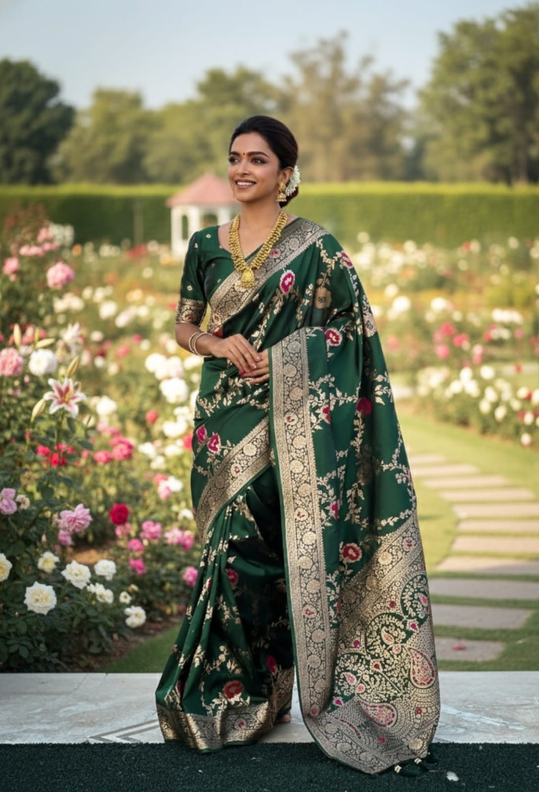 Vt 6075 T Traditional Wear Soft Banarasi Silk Saree Collection