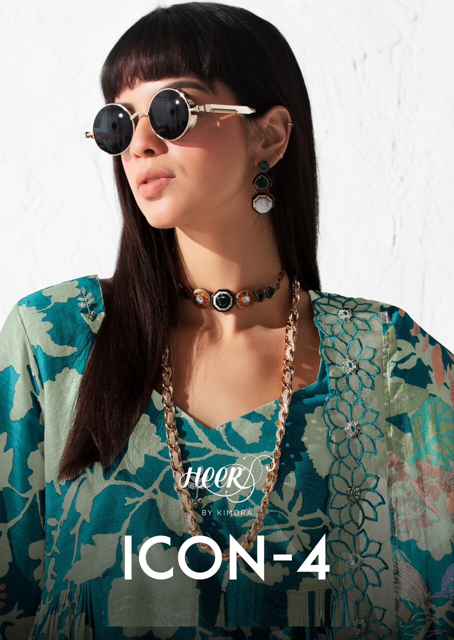 Kimora Heer Icon Vol 4 Muslin Printed Salwar Kameez Collection