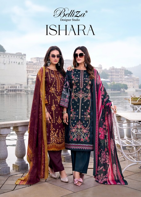 Belliza Ishara Cotton Digital Printed Dress Material Collection