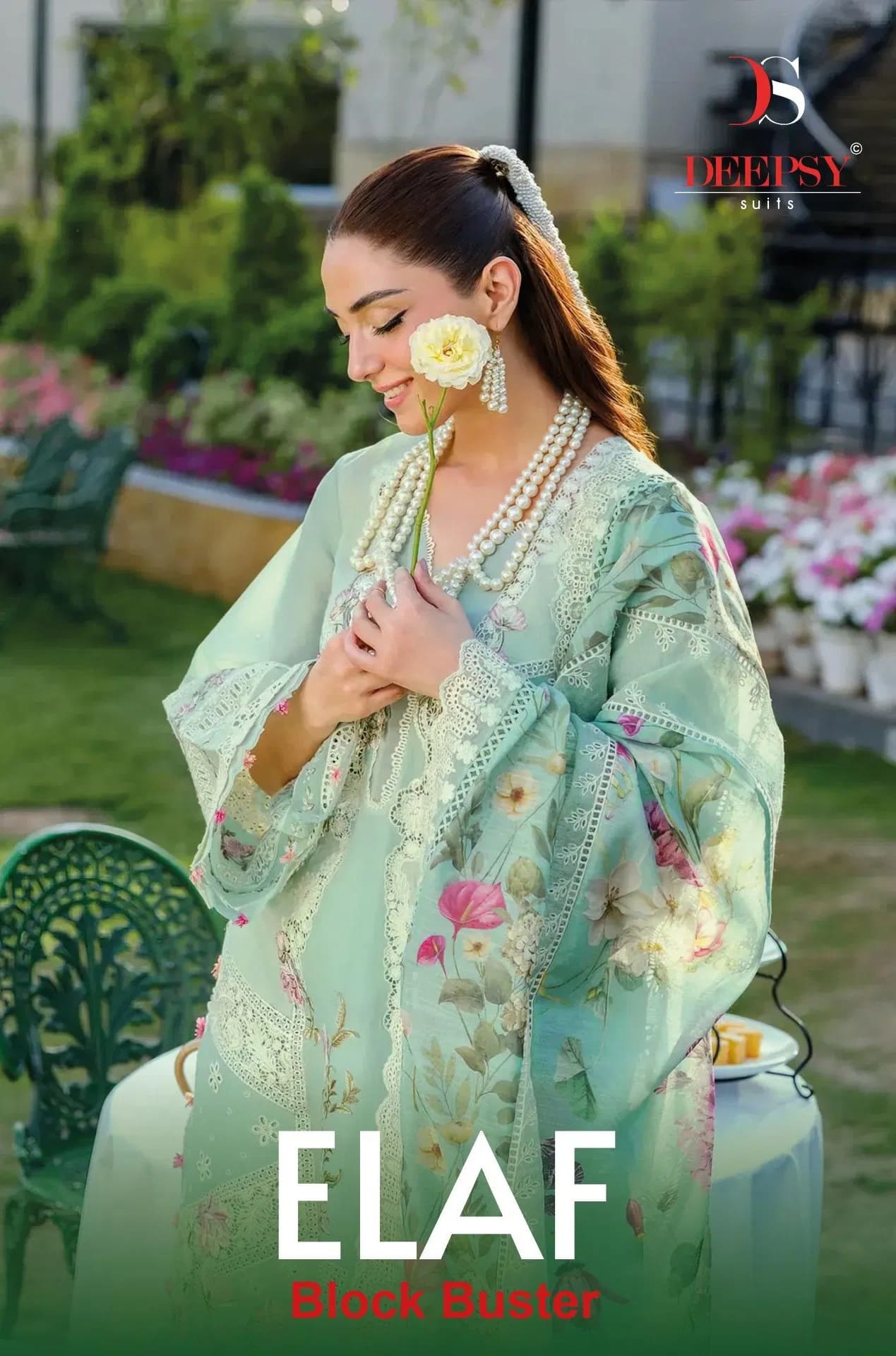 Deepsy Elaf Block Buster Embroidery Pakistani Salwar Kameez