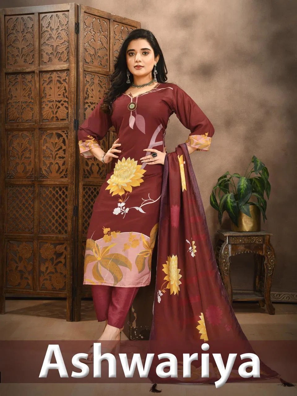 Aishwariya 101 To 108 Muslin Printed Kurti Set Collection