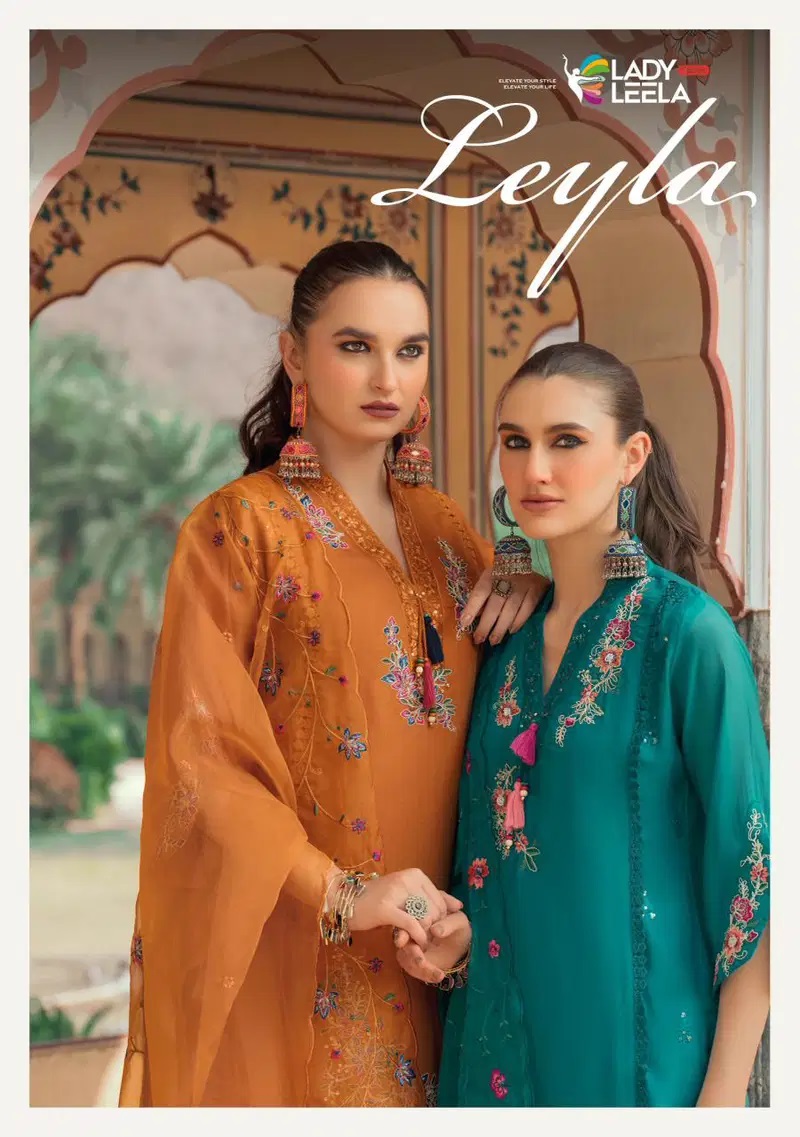 Lady Leela Leyla Viscose Designer Kurti Bottom And Dupatta