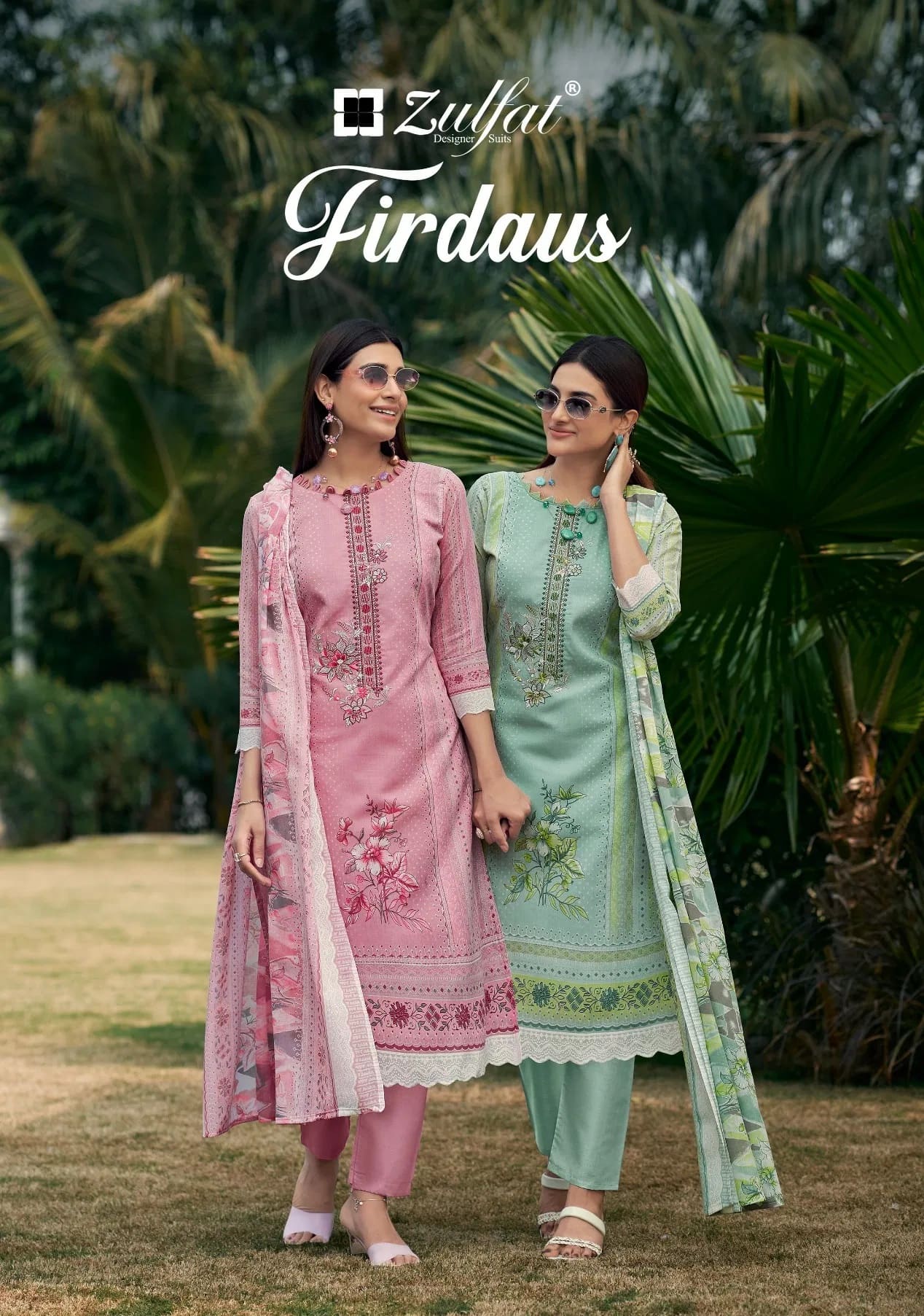 Zulfat Firdaus Vol 2 Designer Cotton Dress Material Collection