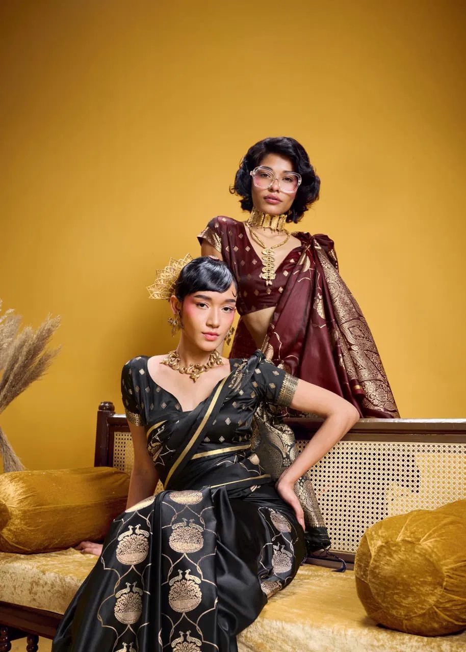 Rajtex Kanthkala Vama Handloom Traditional Silk Saree Collection