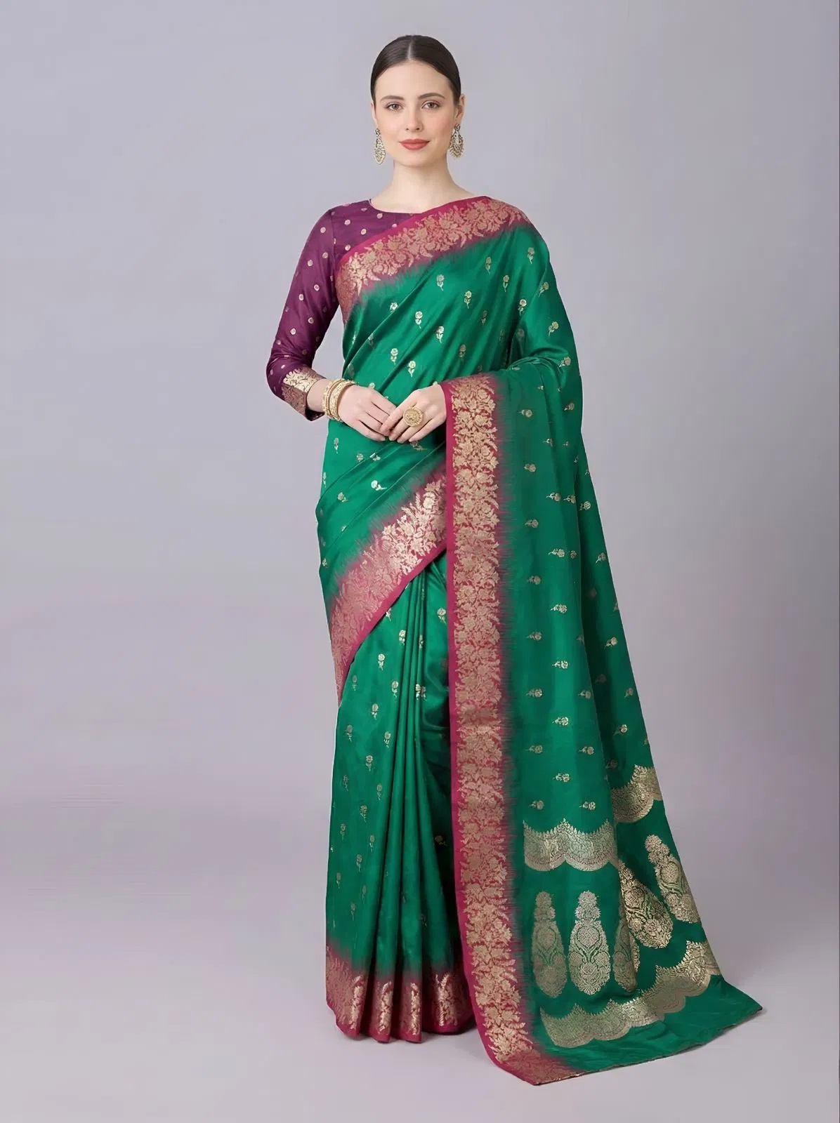 Mb 1109 Pure Soft Banarasi Silk Zari Saree Collection