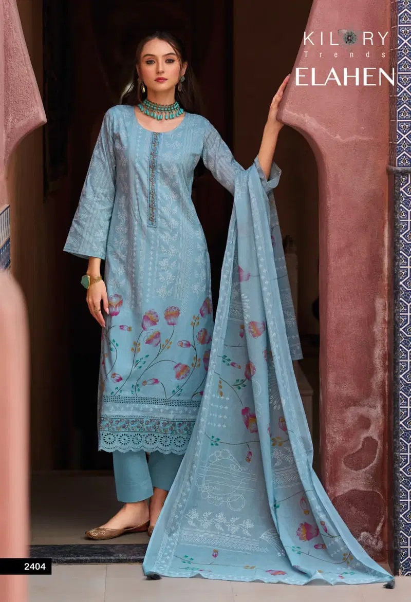 Kilory Elahen Lawn Cotton Designer Salwar Kmaeez Collection