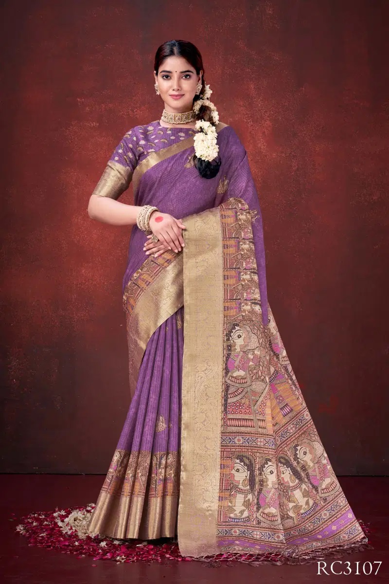 Mahotsav Kathari Vol 01 Foil Printed Designer Saree Collection