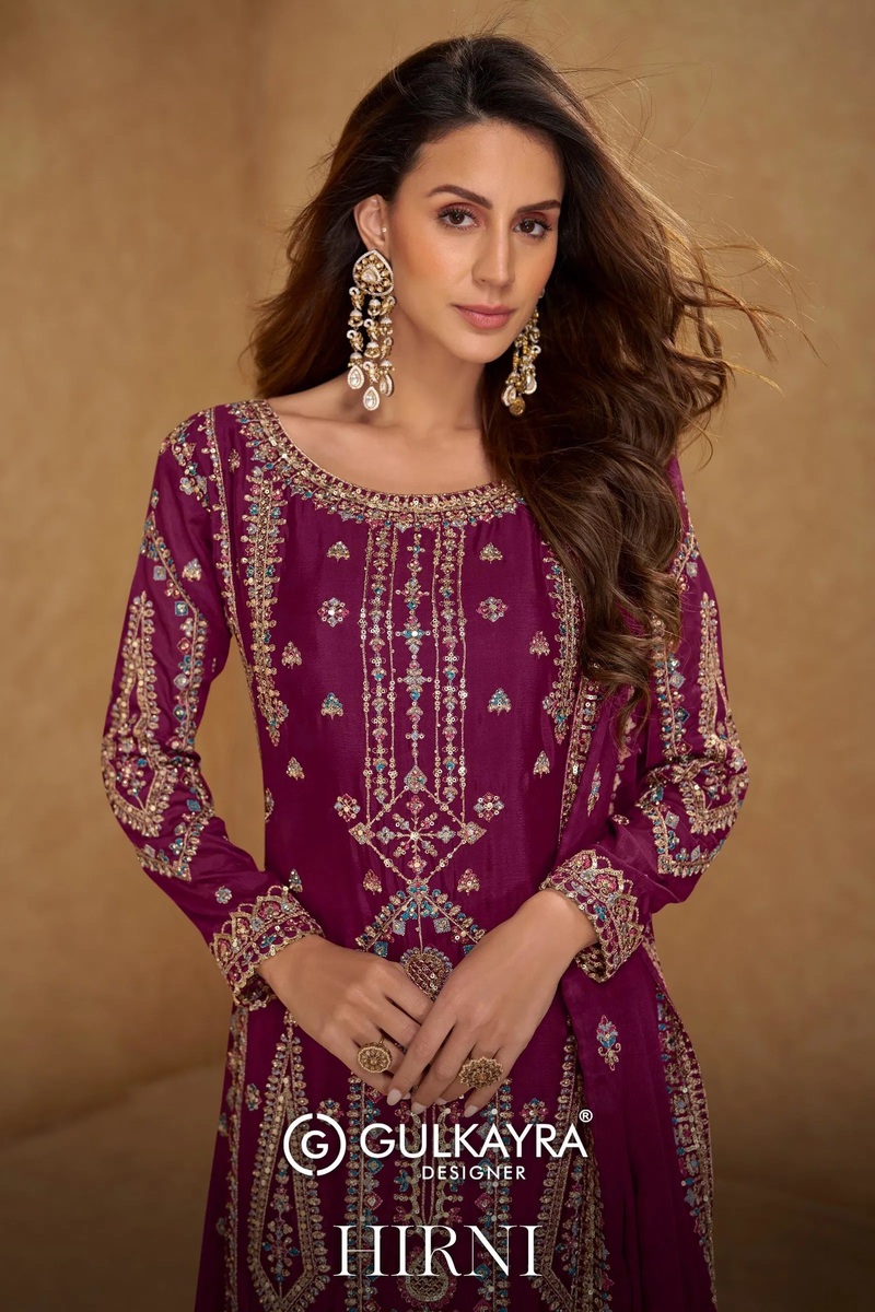 Gulkayra Hirni Embroiderey Designer Salwar Suits Collection