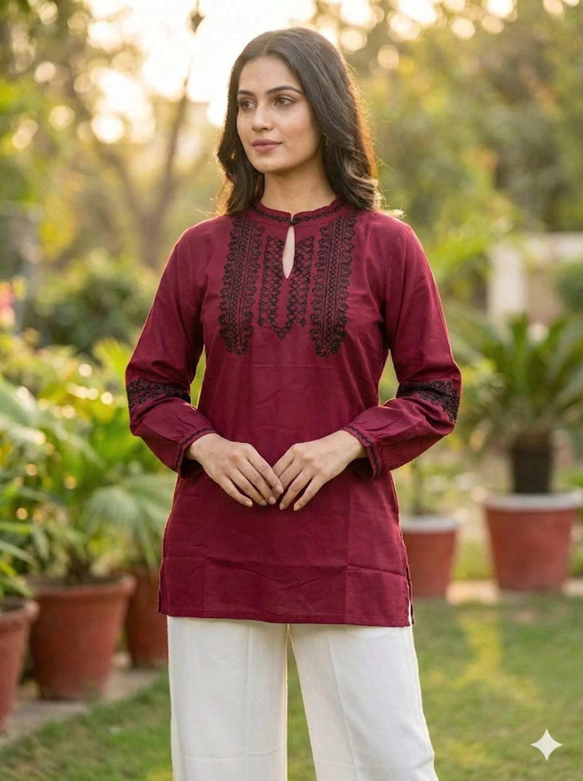 Charmi Short Top Vol 7 Embroidered Short Ladies Top Collection