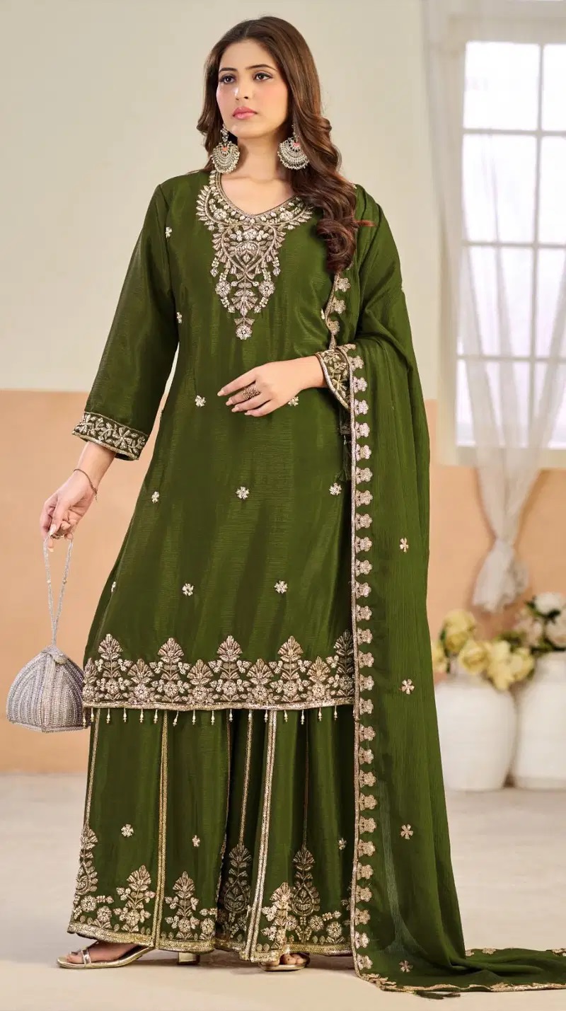 Bilqis B 270 A To D Beads Work Readymade Salwar Suits