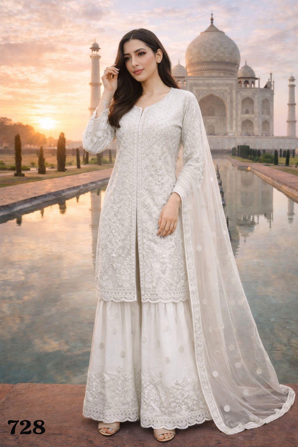 Mrudangi Simaya Net Embroidered Salwar Suits Collection