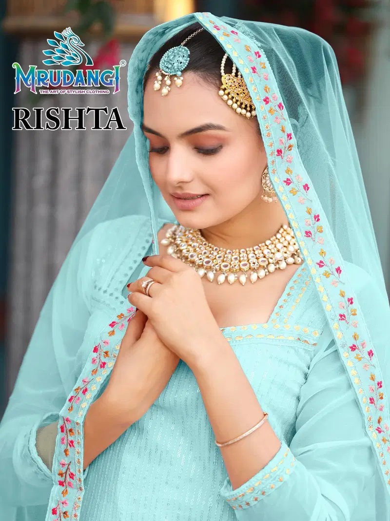 Mrudangi Rishta Embroidered Work Salwar Suits Collection