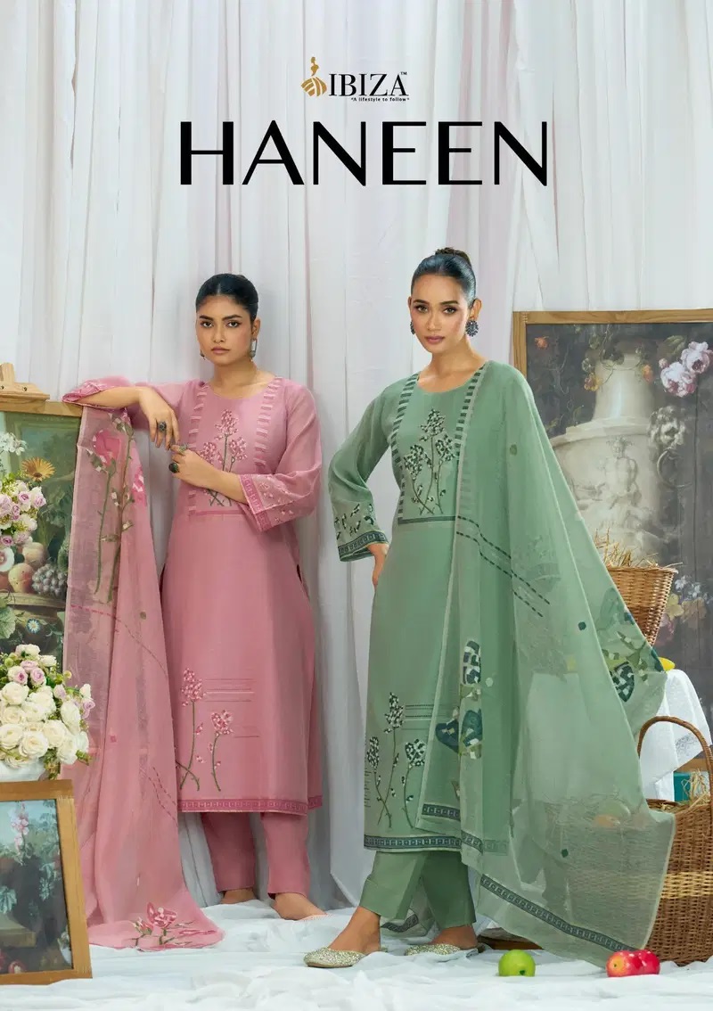 Ibiza Haneen Linen Cotton Salwar Kameez Collection