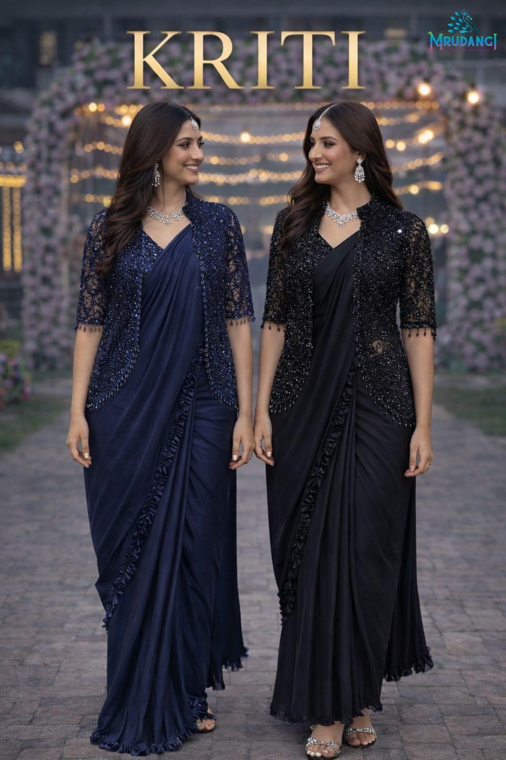 Mrudangi Kriti Ready To Wear Designer Saree Collection