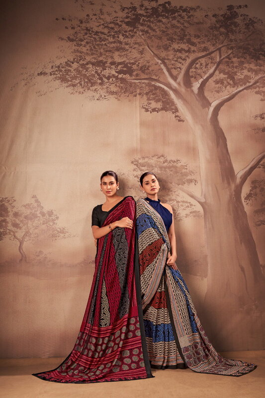 Taraa L 7201 Mal Cotton Printed Saree Collection