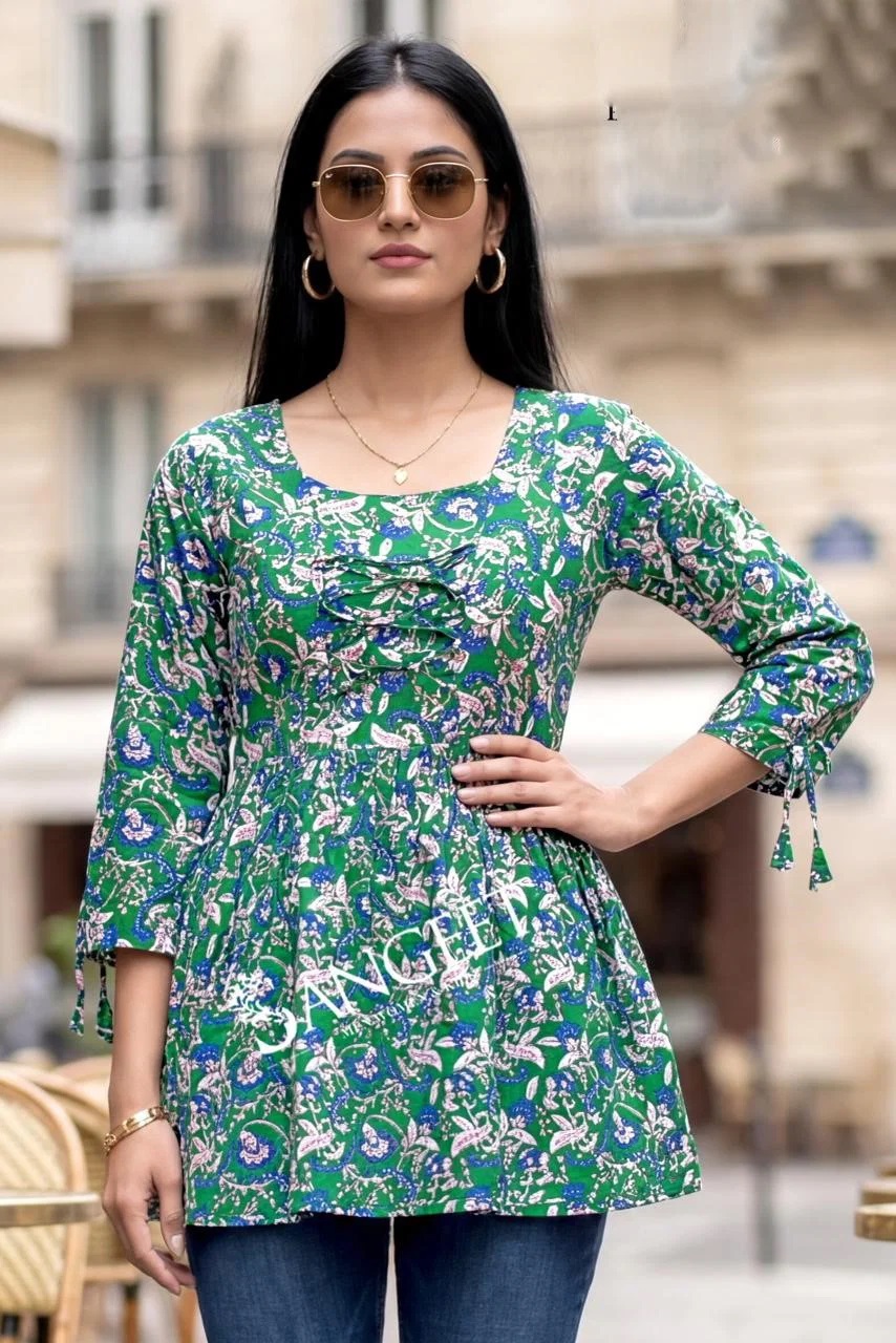 Sangeet Mumbai Rayon Print 3 Casual Wear Kurti Collection