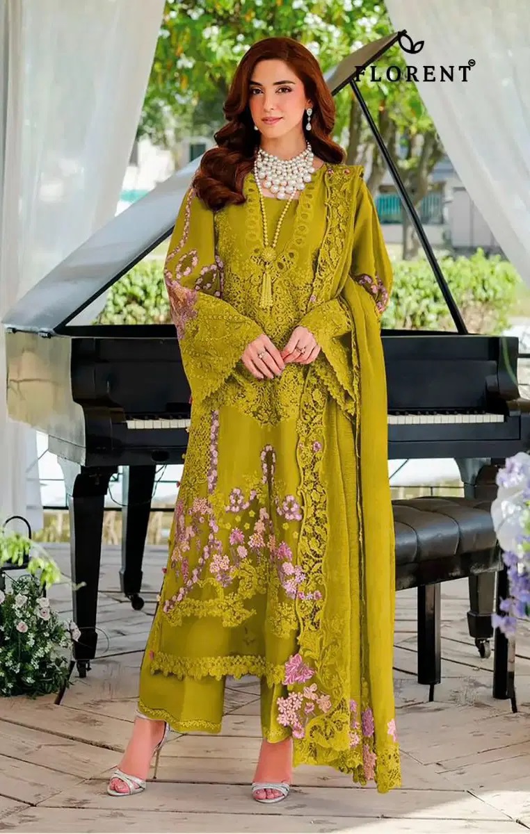 Florent 1078 A To D Embroidery Pakistani Salwar Kameez