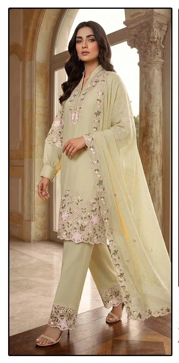 Hoor Tex 809 A To D Zarkan Worked Salwar Kameez