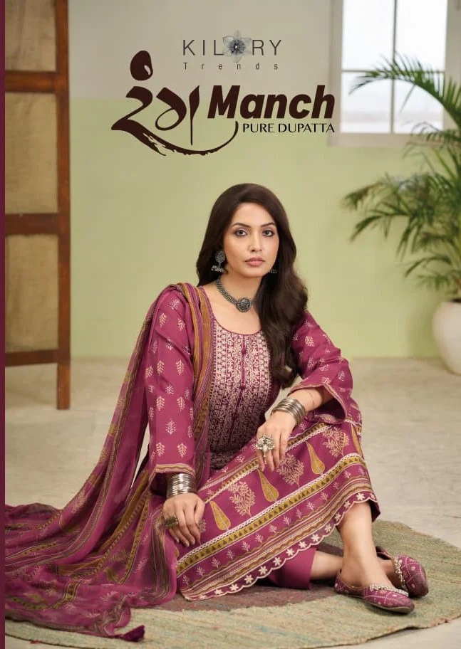 Kilory Rangmanch Lawn Cotton Printed Salwar Kameez