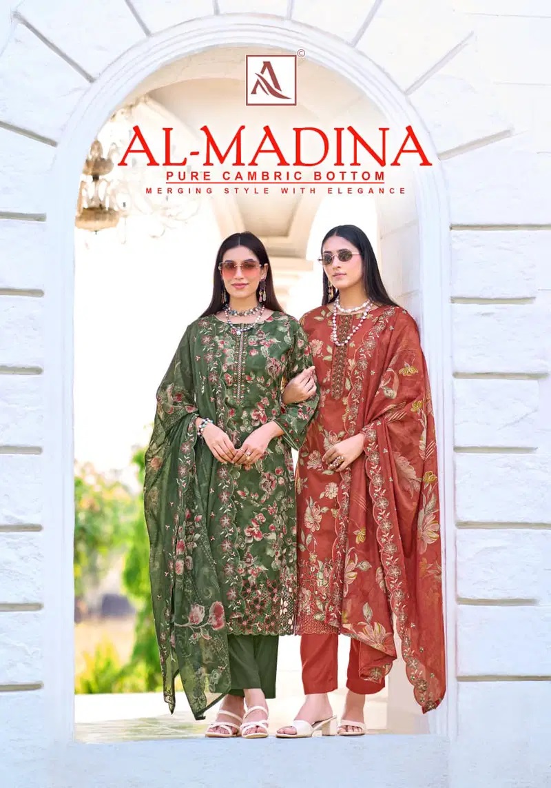 Alok Al Madina Vol 2 Cotton Printed Dress Material Collection