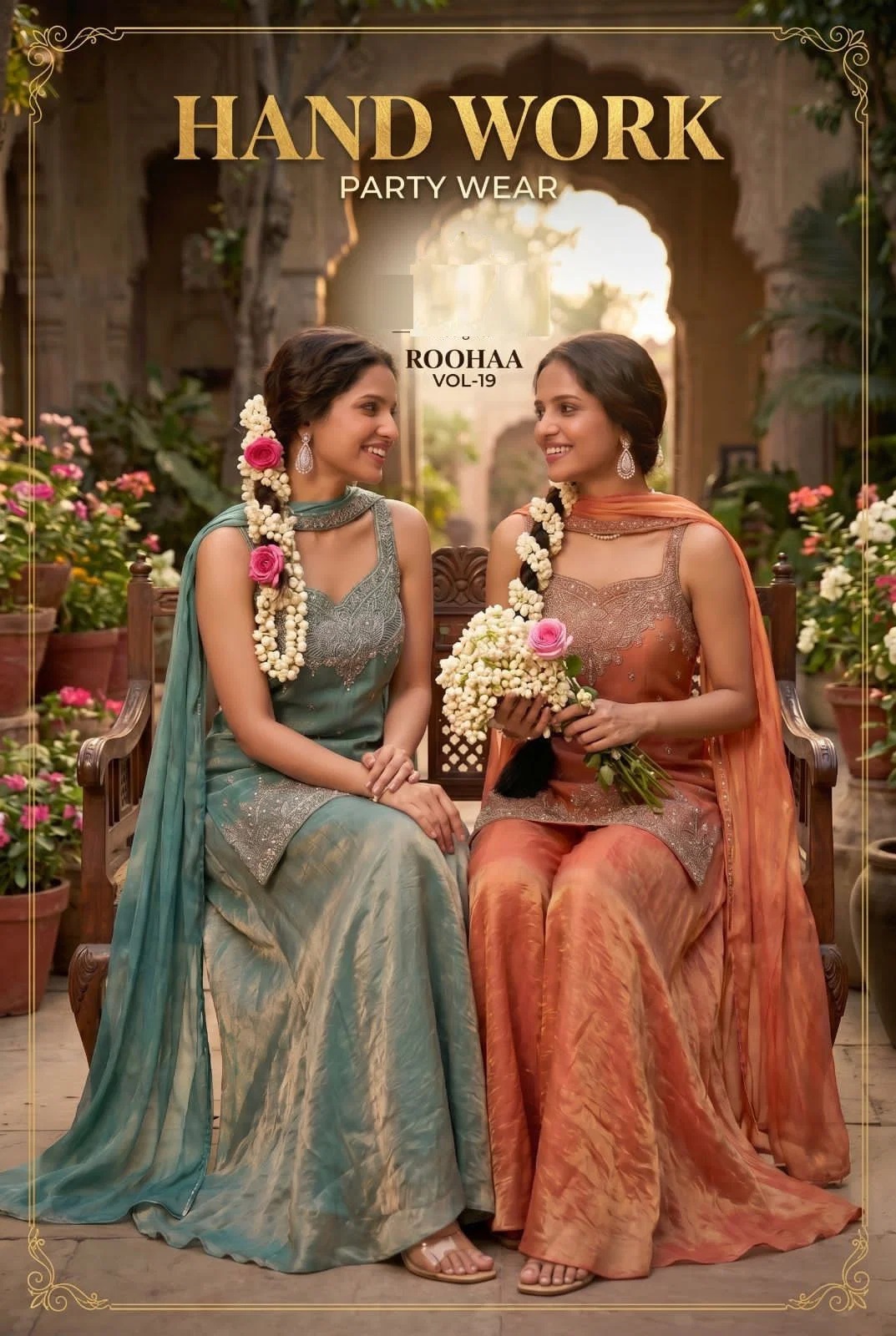 Roohaa Vol 19 Tora Silk Designer Salwar Kameez Collection
