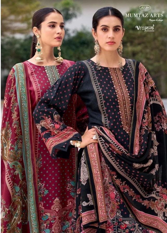Mumtaz Arts Rosella Viscose Printed Dress Material Collection