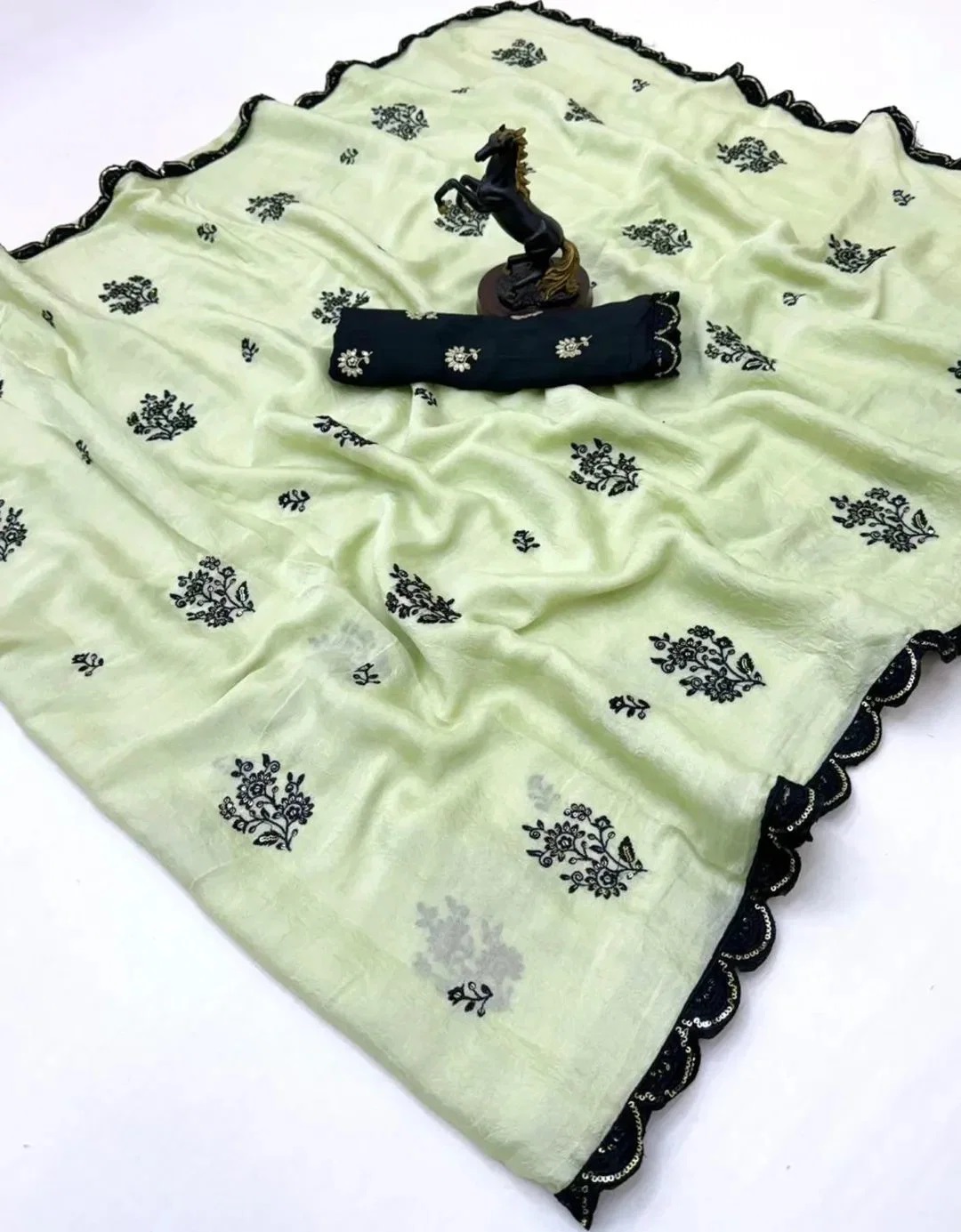 Zerakis Saree Ah Star Georgette Saree Collection