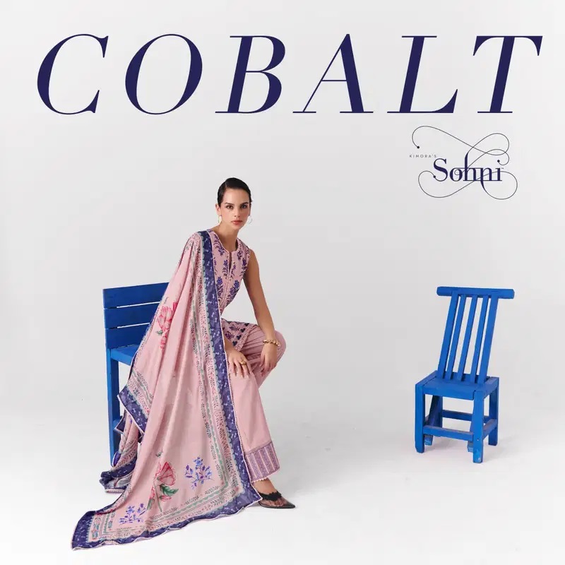 Kimora Sohni Cobalt Vol 73 Printed Salwar Kameez Collection