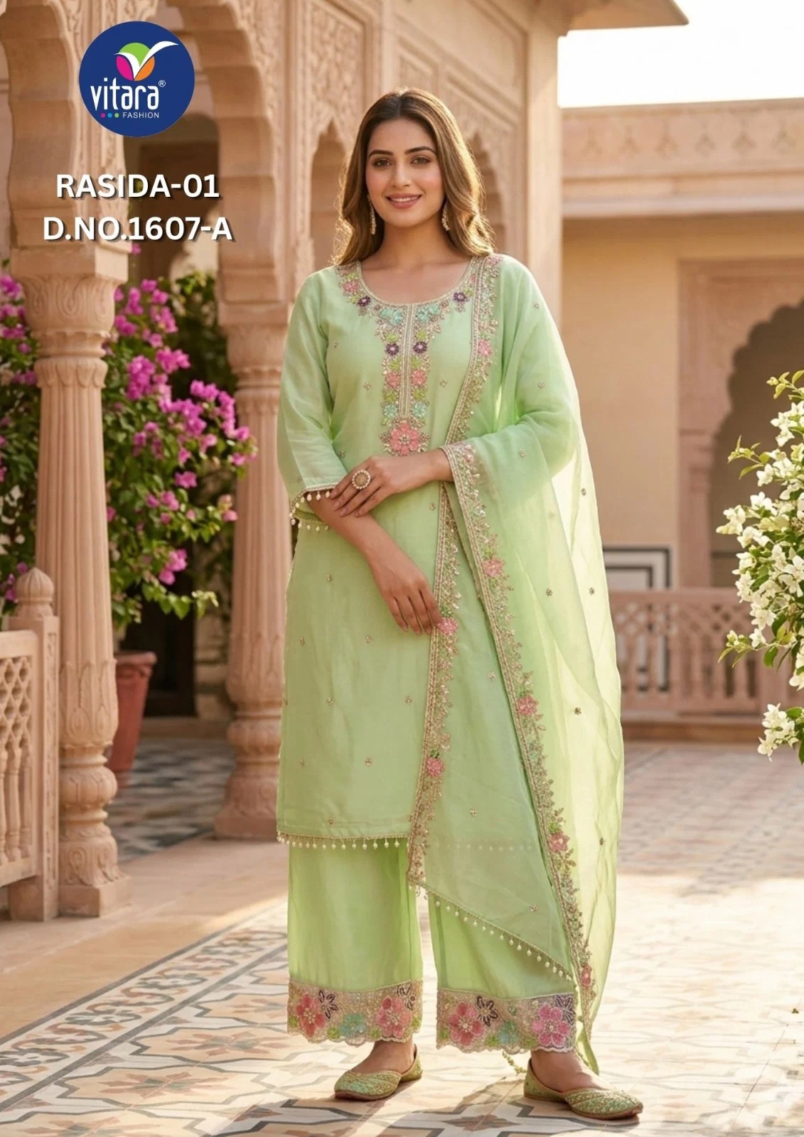 Vitara Rasida Vol 1 Beads Work Readymade Salwar Suit