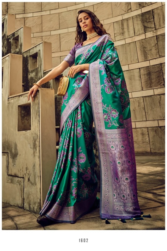 Brasso 1600 Satin Brasso Traditional Wear Saree Collection