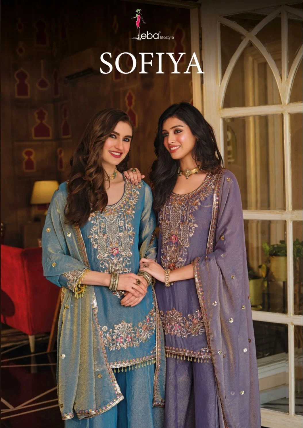 Eba Sofiya Nc Beads Worked Salwar Kameez Collection