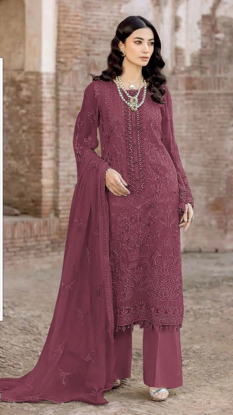 Mah E Rooh 5188 A To D Georgette Pakistani Salwar Kameez