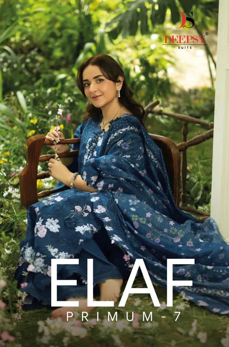Deepsy Elaf Premium Vol 7 Embroidered Pakistani Salwar Kameez