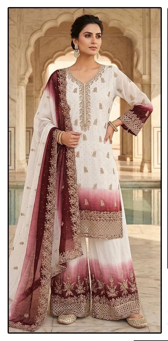 Hoor Tex 795 A To D Embroidered Readymade Salwar Kameez