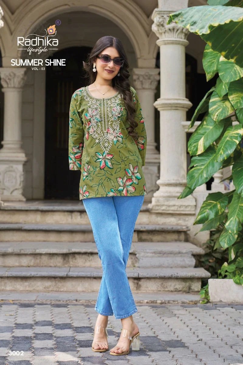 Radhika Summer Shine Vol 3 Cotton Daily Wear Ladies Top