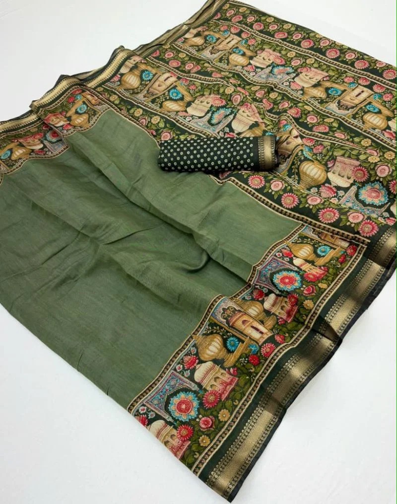Rajyog D No 5801 To 06 Mul Cotton Printed Sareee Collection