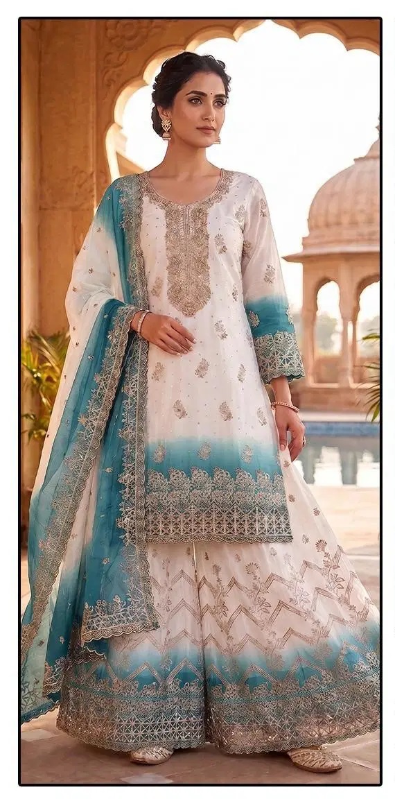 Hoor Tex 749 A To D Embroidered Salwar Kameez