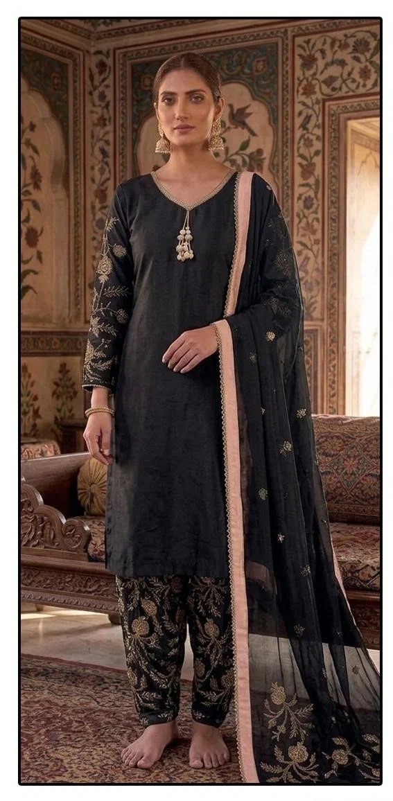 Hoor Tex 859 A To D Readymade Embroidered Salwar Kameez
