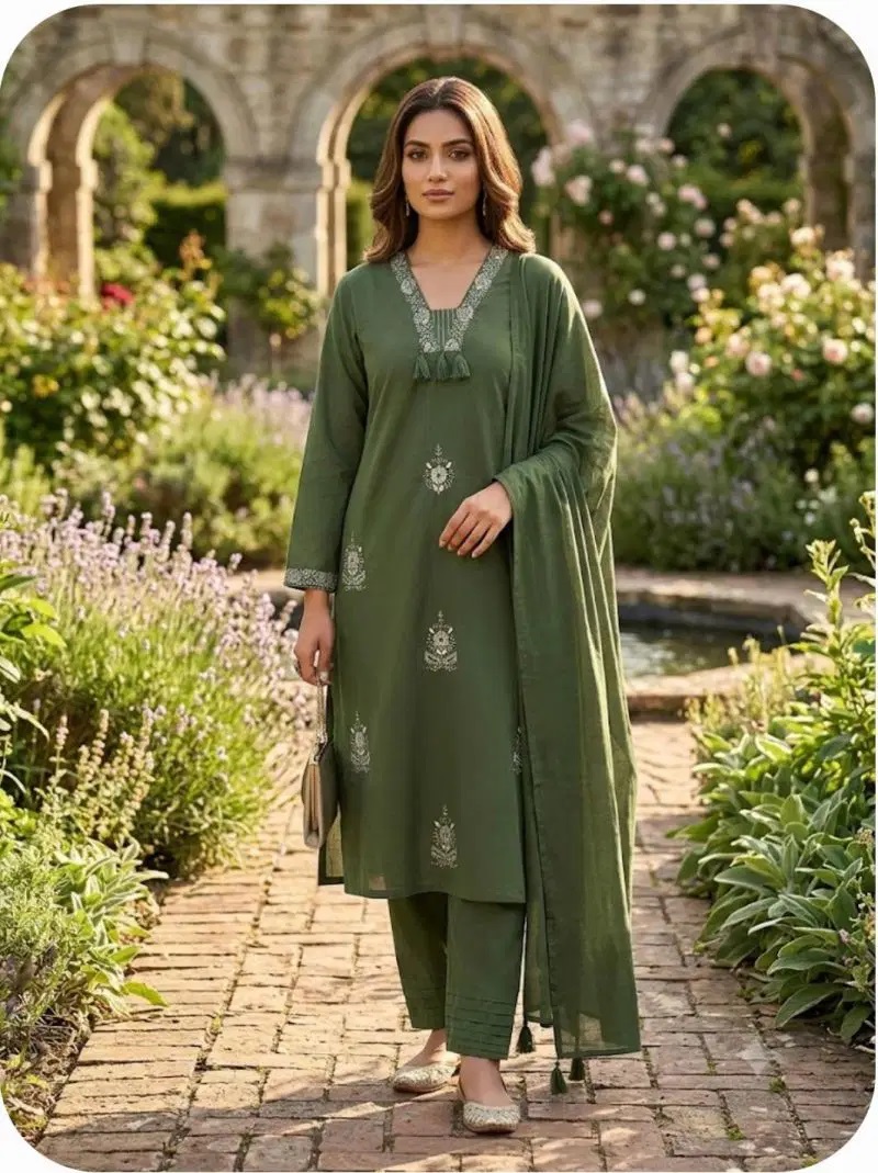 Tlc Vol 57 Cotton Kurti With Bottom Dupatta Collection