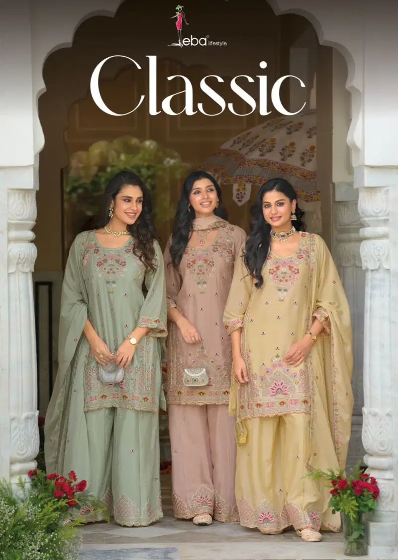 Eba Classic Embroidery Work Salwar Kameez Collection