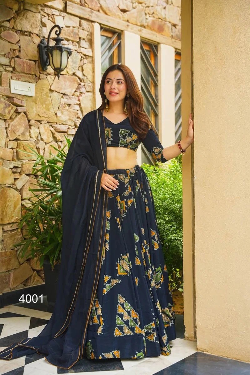 Vallari Vol 4 Digital Printed Festive Wear Lehenga Choli Collection