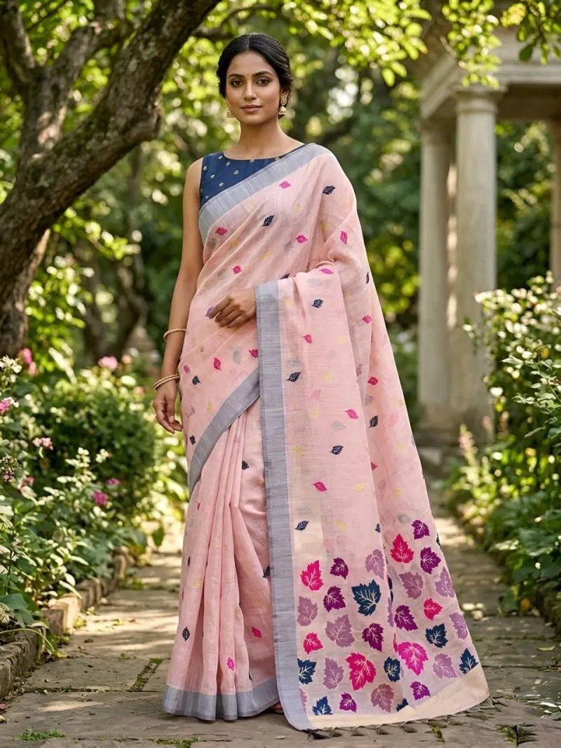 Mv Vis 1 Jamdhani Cotton Printed Saree Collection