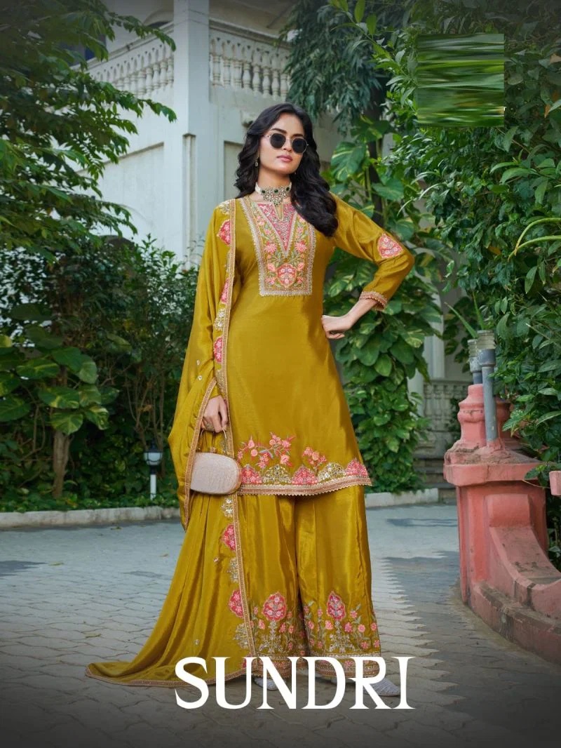 Sundari 1111 Embroidered Sequence Salwar Kameez Collection