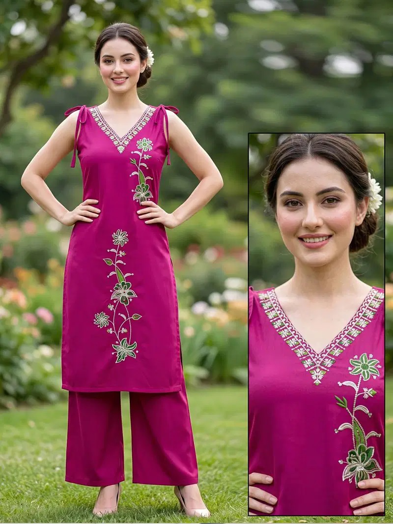 Soni Kudi 1 Embroidered Kurti With Bottom Collection