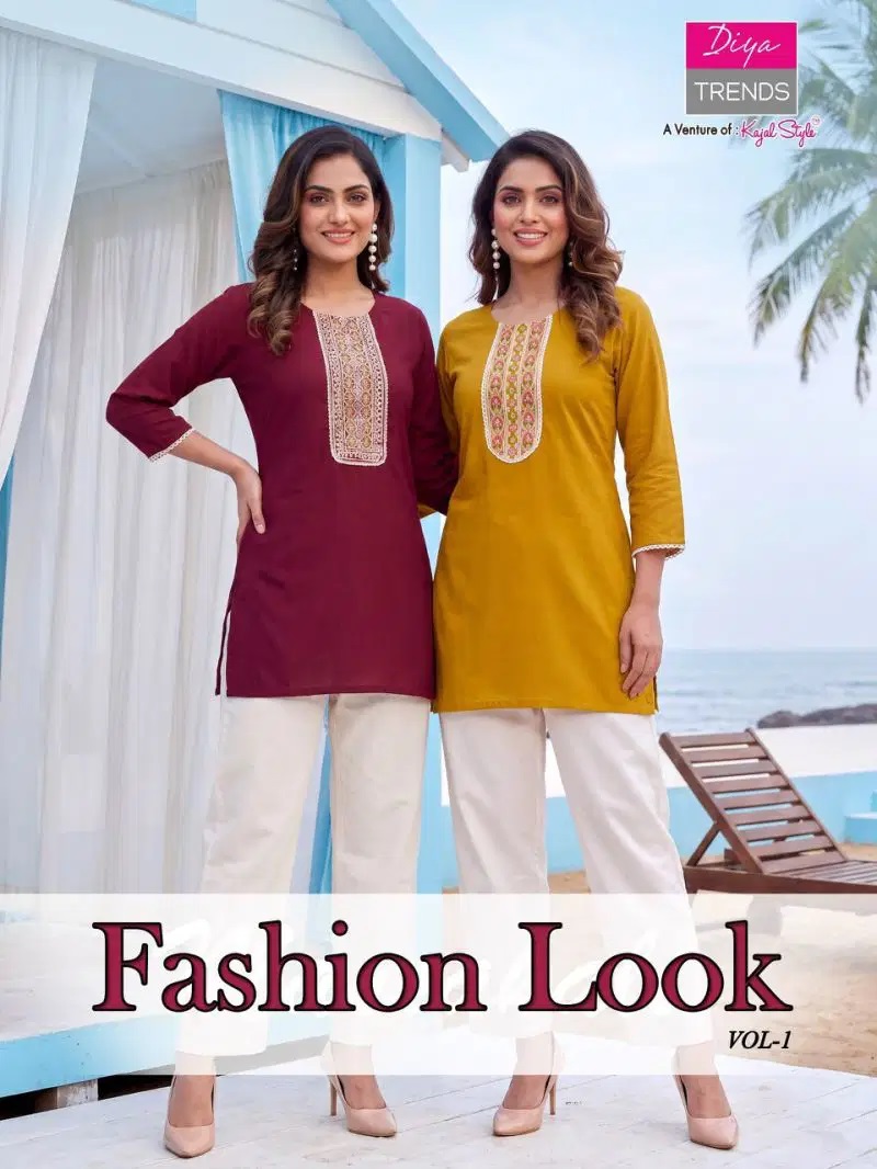 Diya Trends Fashion Look Vol 1 Dhabu Cotton Co Ord Set Collection
