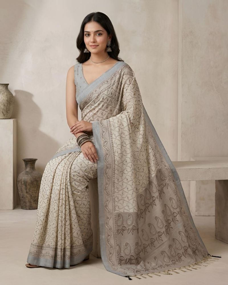 Mv Vis 16 Cotton Silk Printed Sarees Collection