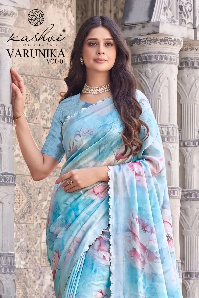 Kashvi Varunika Vol 1 Printed Saree Collection