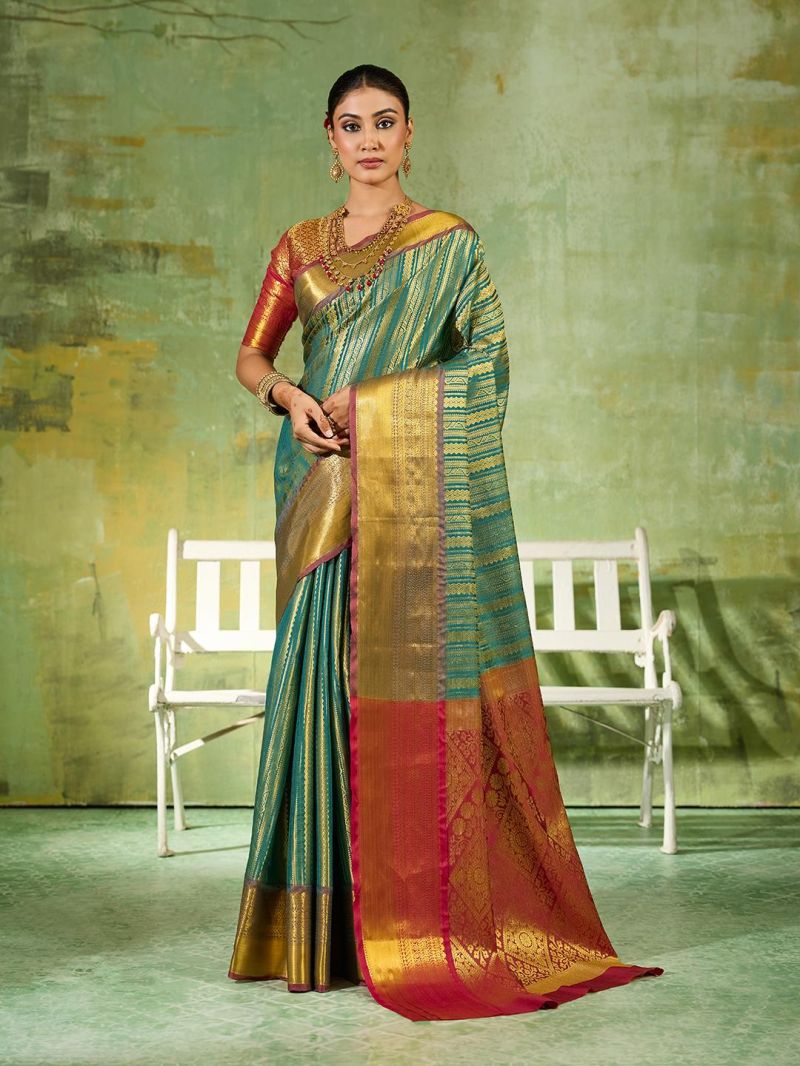 Ast Tirumala Silk Kanchivaram Silk Traditional Saree Collection