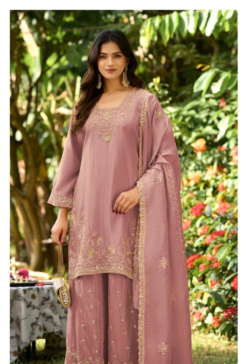 Deepsy D 3534 Tissue Beads Work Readymade Salwar Suits