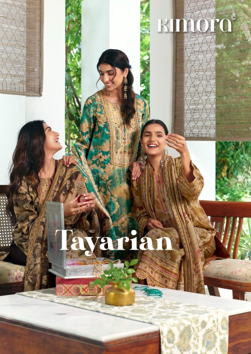 Kimora Tayarian Kanjivaram Jacquard Salwar Suit Online
